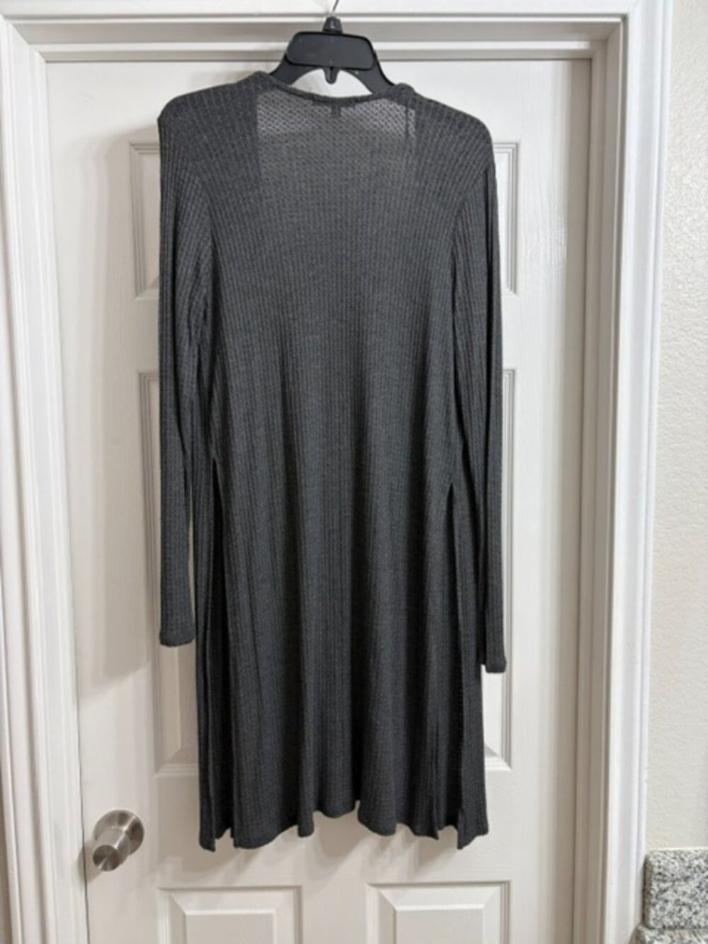 Ambiance Brand Women's Long Gray Sweater, Size Small - Picture 2 of 5